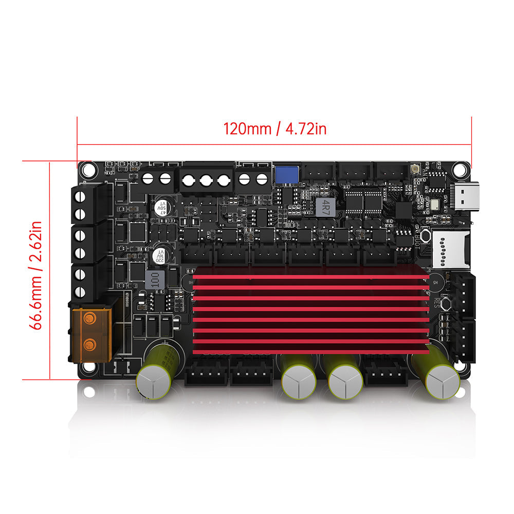 BIGTREETECH Rodent CNC Control Board – FluidNC Compatible, Supports PWM & RS485 Control Modes