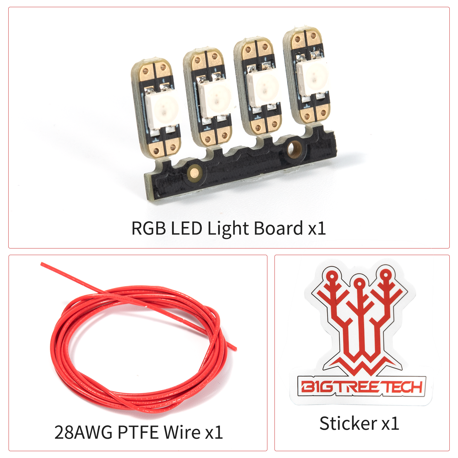 BIGTREETECH ESB/MSB/SB RGB Kit V1.0 Mini Button Bright RGB Leds 3D Printer Parts For Voron Printers