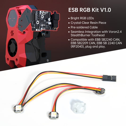 BIGTREETECH ESB/MSB/SB RGB Kit V1.0 Mini Button Bright RGB Leds 3D Printer Parts For Voron Printers