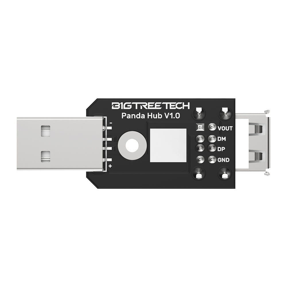 BIGTREETECH Panda Hub Dual USB Adapter Shield the Original USB Port on Bambu Lab P1S/P1P Printers