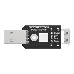 BIGTREETECH Panda Hub Dual USB Adapter Shield the Original USB Port on Bambu Lab P1S/P1P Printers