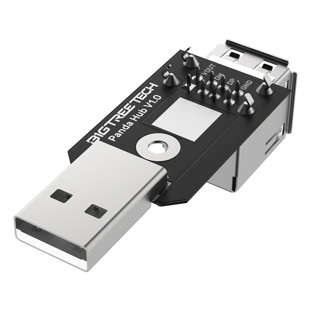 BIGTREETECH Panda Hub Dual USB Adapter Shield the Original USB Port on Bambu Lab P1S/P1P Printers