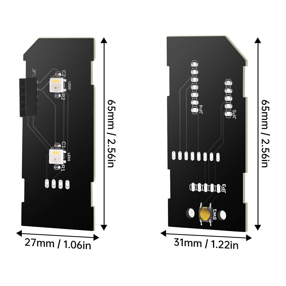 BIQU AJAX TD1 PCB Board - Filament Color Sensor Module for DIY 3D Printer Users Compatible with HueForge
