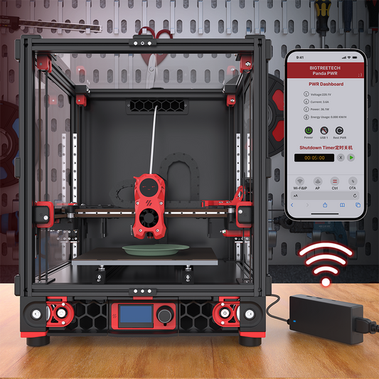 BIGTREETECH Panda PWR Intelligent Power Management Module - Compatible with Creality Ender/K1 Printers, Anycubic Kobra Printers, Bambu Lab P1/X1/A1 Printers