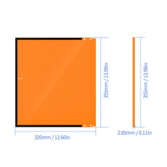 BIQU Panda Door PC Upgrade Panel for Bambu Lab P1/X1 Printers