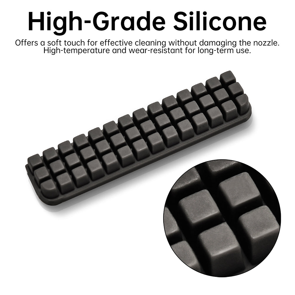 BIQU Panda Nozzle Brush for Bambu Lab A1 Printer - Durable Heat & Wear Resistant 3D Printer Heatbed Nozzle Wipers (3PCS)