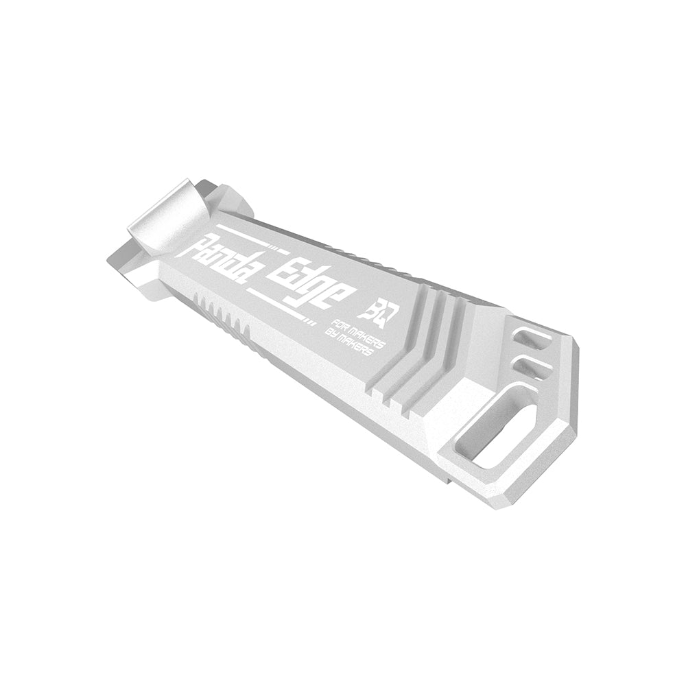 BIQU Panda Edge CNC Precision Machined Blade Scraper, Non-Slip Ergonomic Grip & Thumb Rest Handle for Model Removal Tool