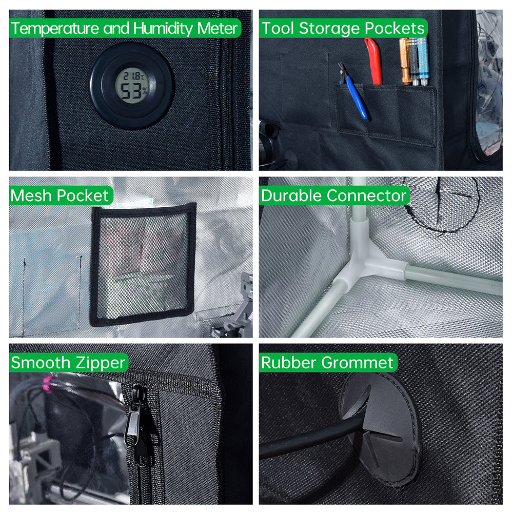 BIQU Panda Shelter for Bambu Lab A1/A1 Mini, Transparent Dustproof and Waterproof Enclosure, Constant Temp Protection, Enhanced Print Quality and Stability