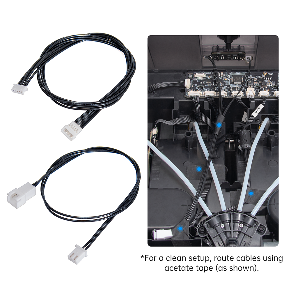 BIQU AMS Upgrades Multi Material Reliability Upgrades for Bambu Lab P1/X1 3D Printers with AMS Simple Plug and Play Installation