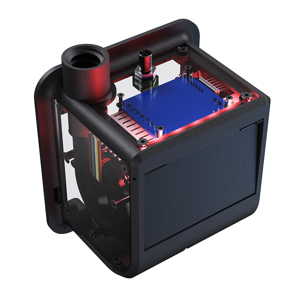 BIQU Panda Turbo Cooling Fan Upgrade Kit for Bambu Lab X1/P1  Printers – Magnetic Installation, Adjustable Brushless Turbo Fan, High-Speed Printing, RGB Lighting