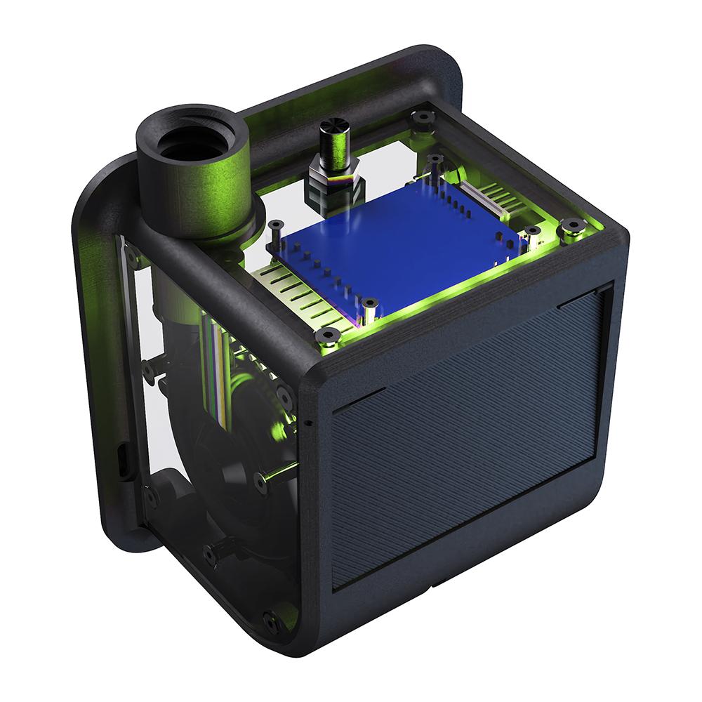 BIQU Panda Turbo Cooling Fan Upgrade Kit for Bambu Lab X1/P1  Printers – Magnetic Installation, Adjustable Brushless Turbo Fan, High-Speed Printing, RGB Lighting