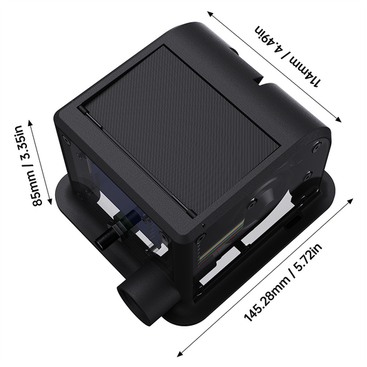 BIQU Panda Turbo Cooling Fan Upgrade Kit for Bambu Lab X1/P1  Printers – Magnetic Installation, Adjustable Brushless Turbo Fan, High-Speed Printing, RGB Lighting