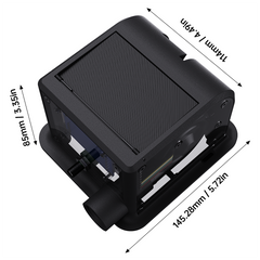 BIQU Panda Turbo Cooling Fan Upgrade Kit for Bambu Lab X1/P1  Printers – Magnetic Installation, Adjustable Brushless Turbo Fan, High-Speed Printing, RGB Lighting