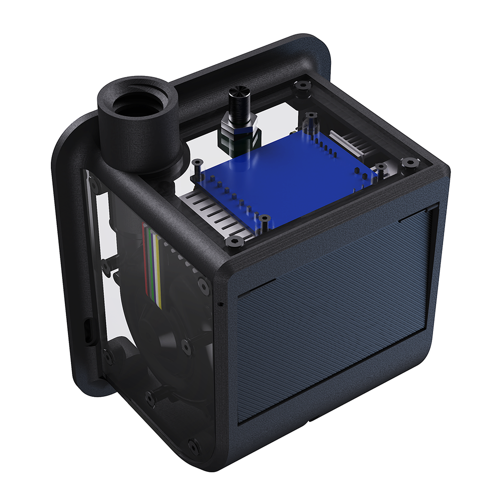 BIQU Panda Turbo Cooling Fan Upgrade Kit for Bambu Lab X1/P1  Printers – Magnetic Installation, Adjustable Brushless Turbo Fan, High-Speed Printing, RGB Lighting