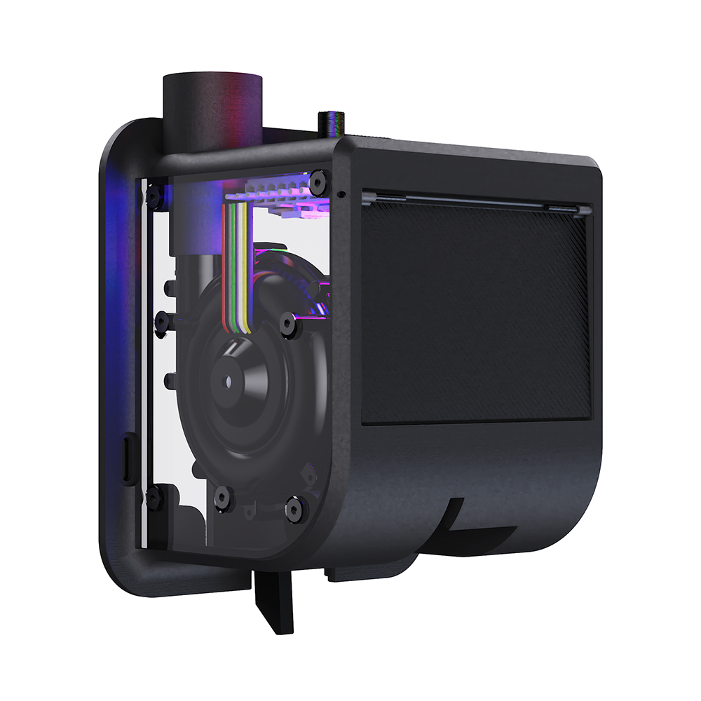 BIQU Panda Turbo Cooling Fan Upgrade Kit for Bambu Lab X1/P1  Printers – Magnetic Installation, Adjustable Brushless Turbo Fan, High-Speed Printing, RGB Lighting