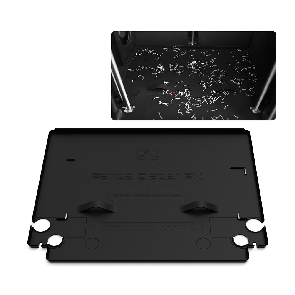 BIQU Panda Diaper Waste Pads Reusable Easy Clean Full Coverage for Bambu Lab X1/P1 Series