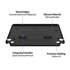 BIQU Panda Diaper Waste Pads Reusable Easy Clean Full Coverage for Bambu Lab X1/P1 Series