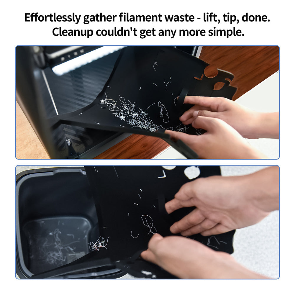 BIQU Panda Diaper Waste Pads Reusable Easy Clean Full Coverage for Bambu Lab X1/P1 Series