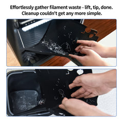 BIQU Panda Diaper Waste Pads Reusable Easy Clean Full Coverage for Bambu Lab X1/P1 Series