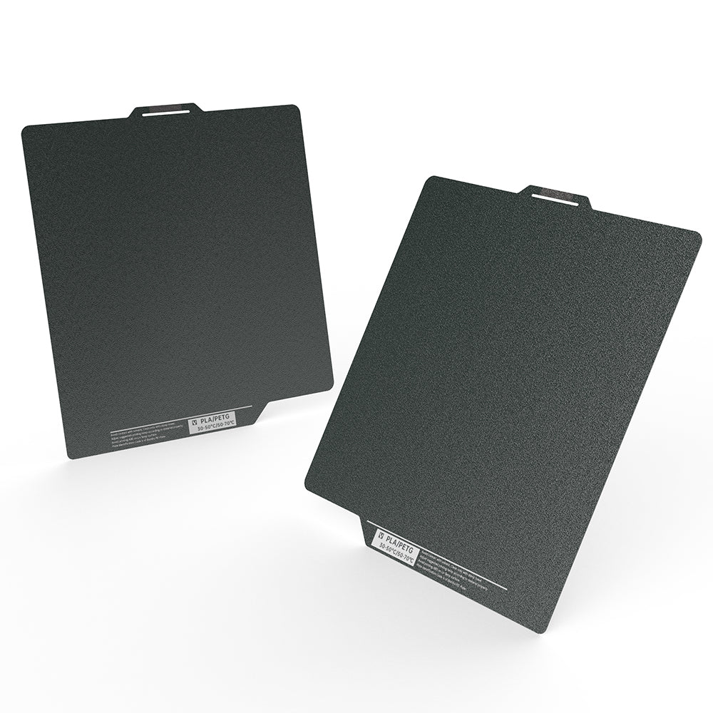 BIQU Panda Buildplate 257MM*257MM Double-CryoGrip Textured Coating Steel Sheet, Durable and Heat-resistant Build Plate for Bambu Lab P1P/P1S/P2S/X1C/A1 Printers