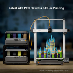 Kobra 3 Max Combo, 600mm/s Multicolor 3D Printer, 420×420×500mm