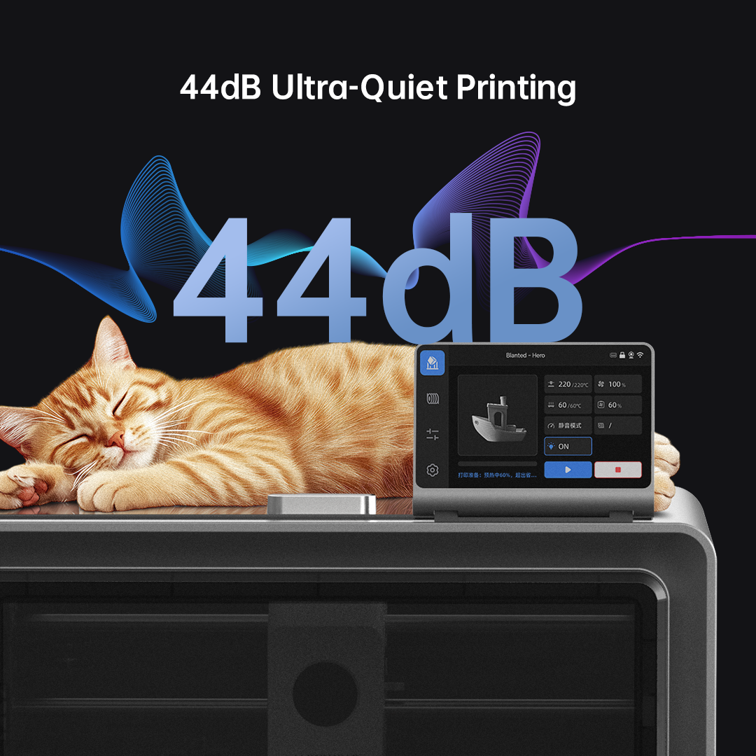 Kobra S1 Combo, 600mm/s Multicolor 3D Printer, 320℃ Hotend, Built-in Camera