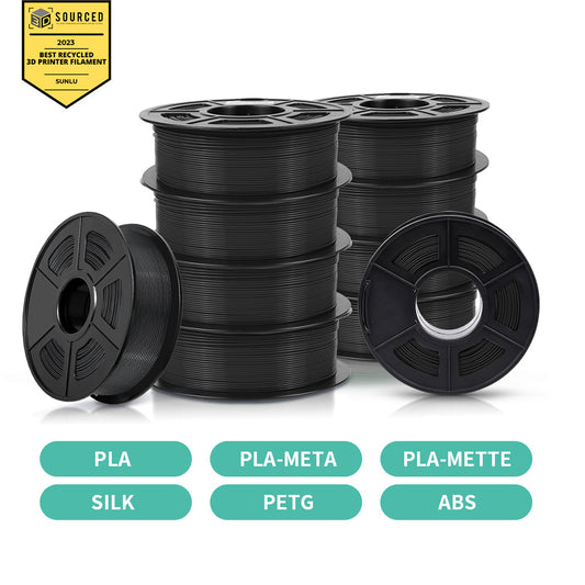 10KG PLA Recycled Filament PLA Series 3D Printer Filament 1KG/Roll