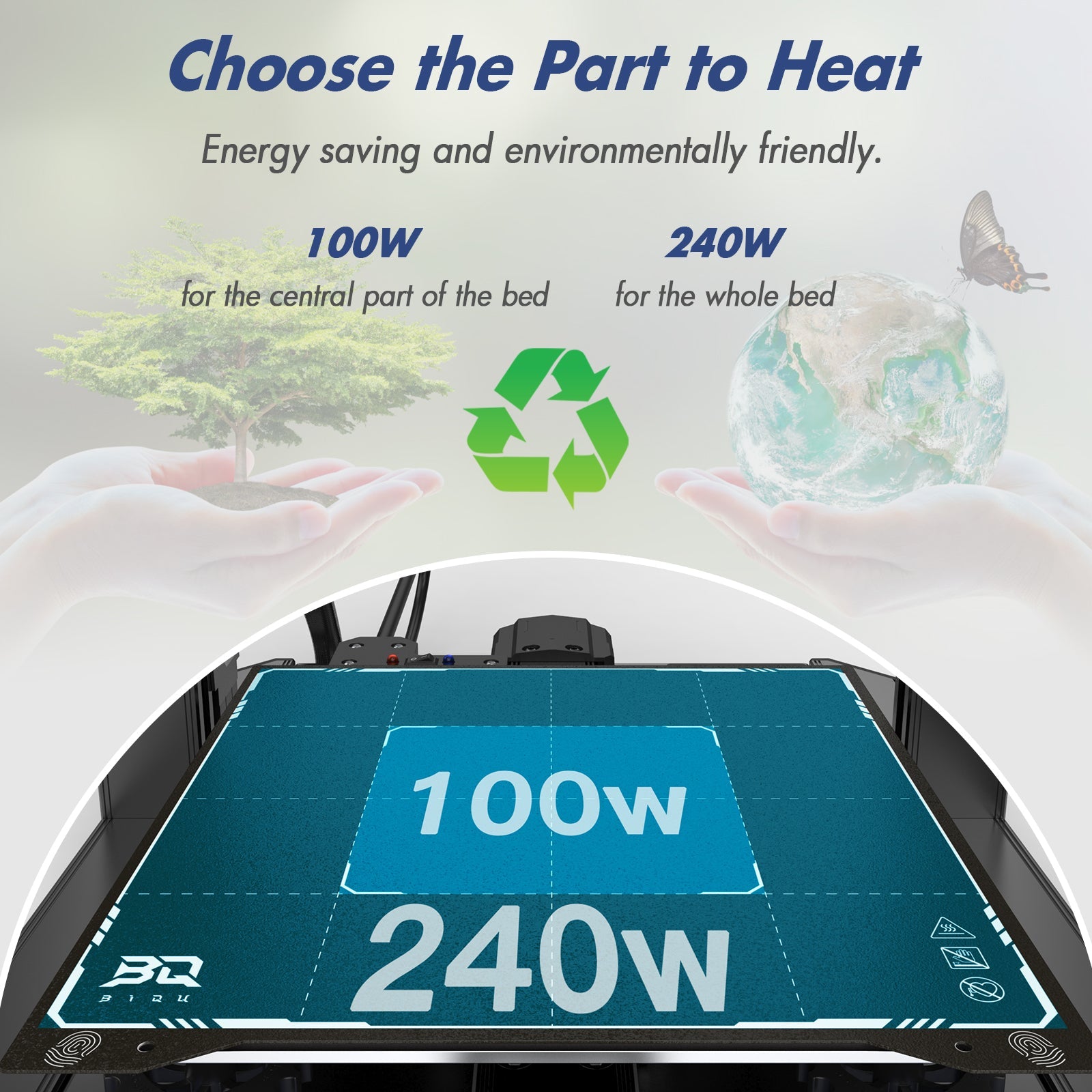 BIQU Hurakan Klipper 3D Printer