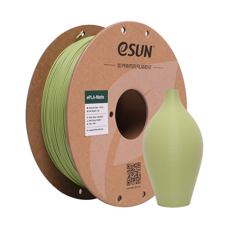 eSUN Upgraded ePLA-Matte 1.75mm 3D Filament 10PCS