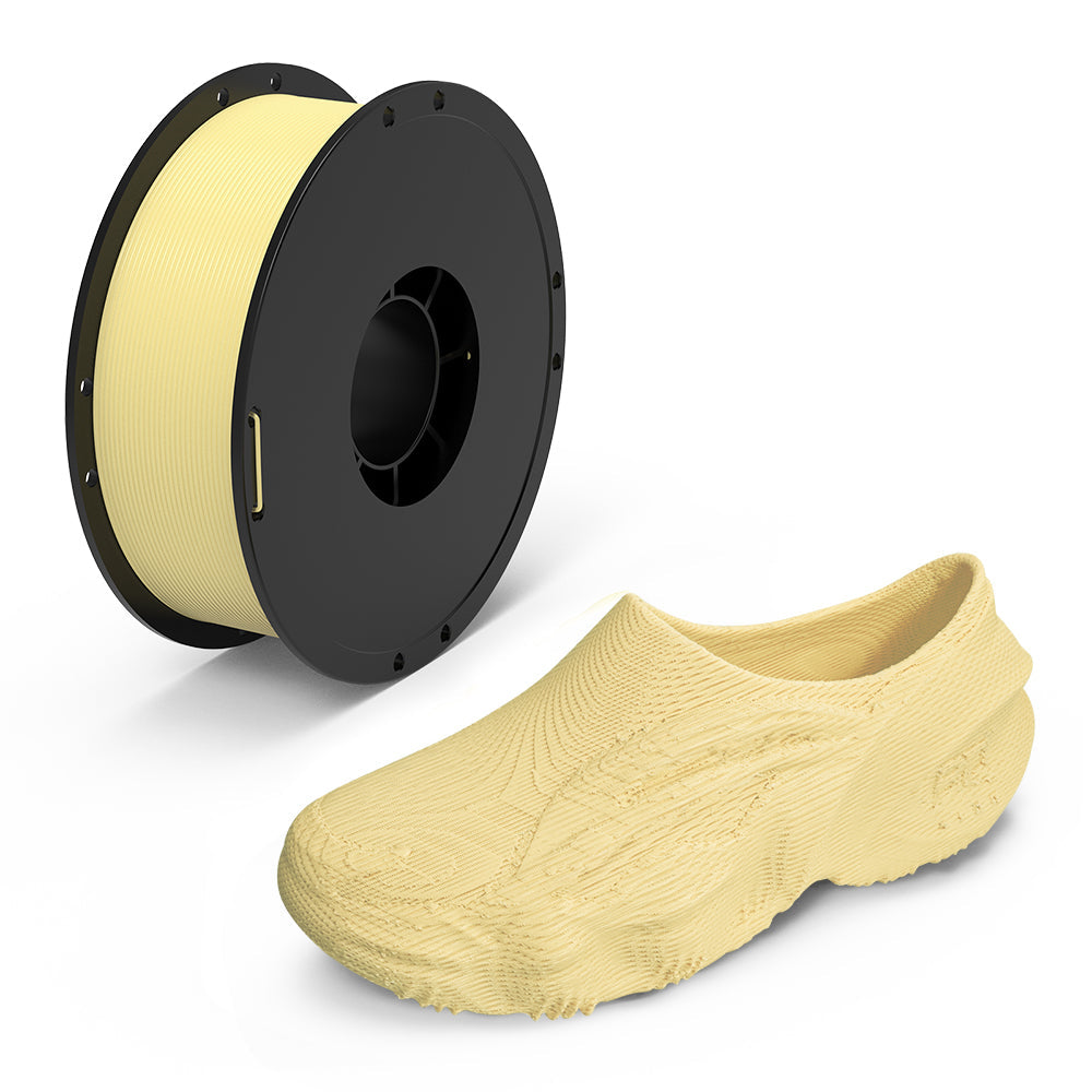 BIQU MorPhlex Variable Hardness Flexible 3D Printer Filament for Printing Shoes,1.75mm 1KG Spool - Compatible with Most FDM Printers