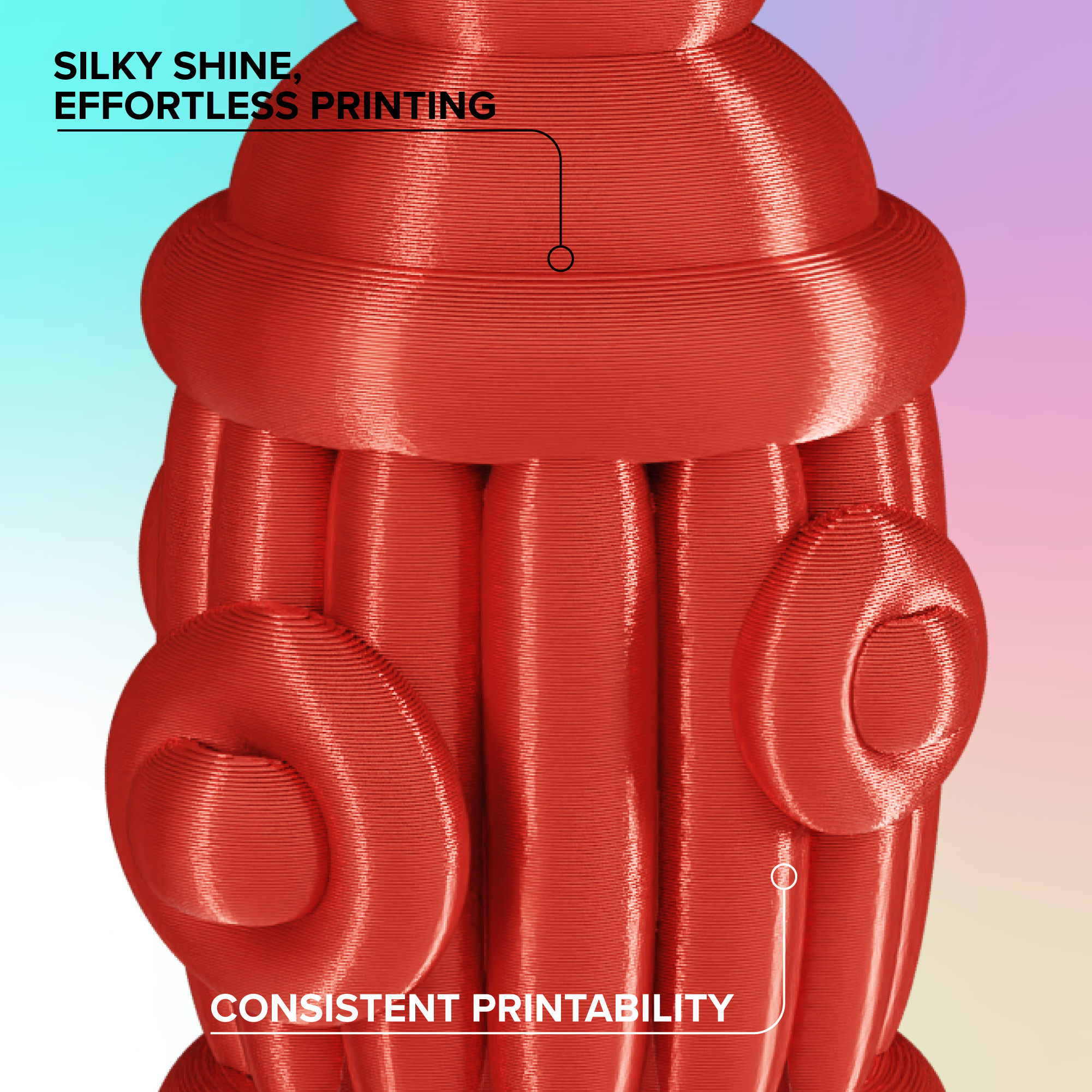 Panchroma™ Silk PLA (Formerly PolyLite™ Silk)