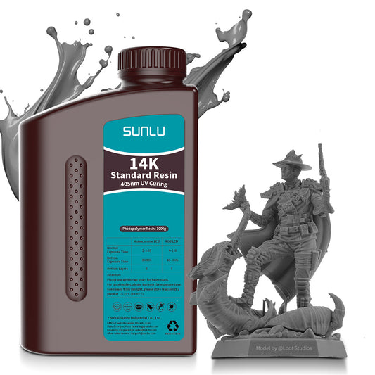 [MOQ: 5 Bottles] 14K Standard Resin and Redwax Resin 1000g