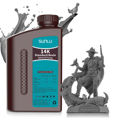 [MOQ: 5 Bottles] 14K Standard Resin and Redwax Resin 1000g