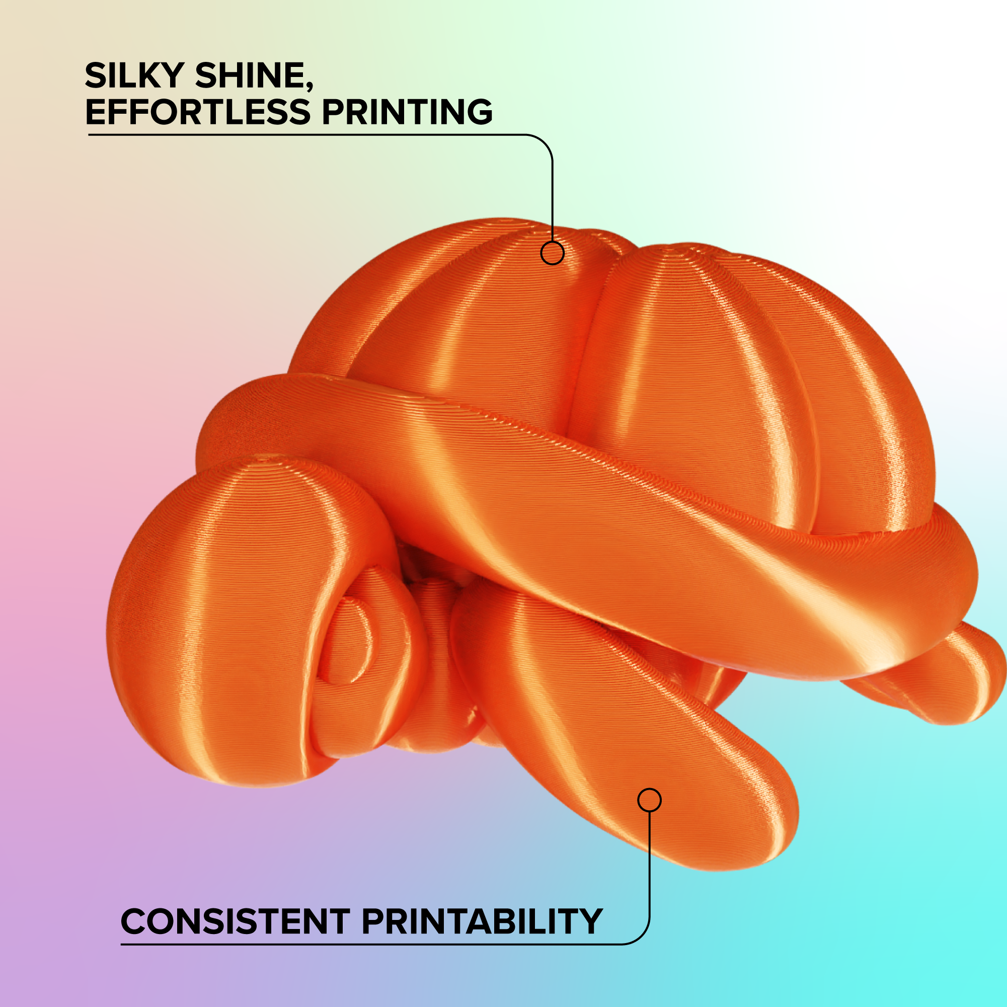 Panchroma™ Silk PLA (Formerly PolyLite™ Silk)