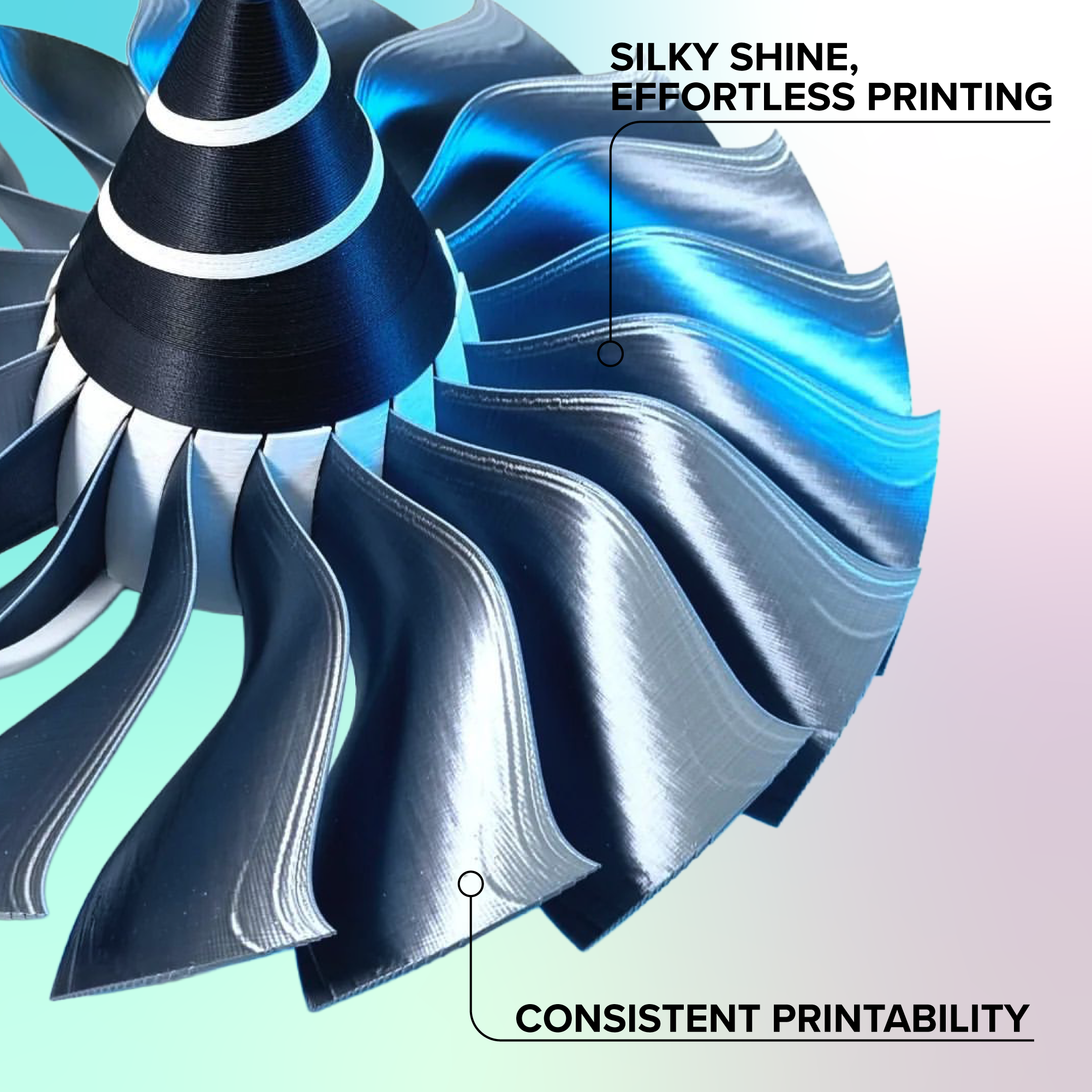 Panchroma™ Silk PLA (Formerly PolyLite™ Silk)