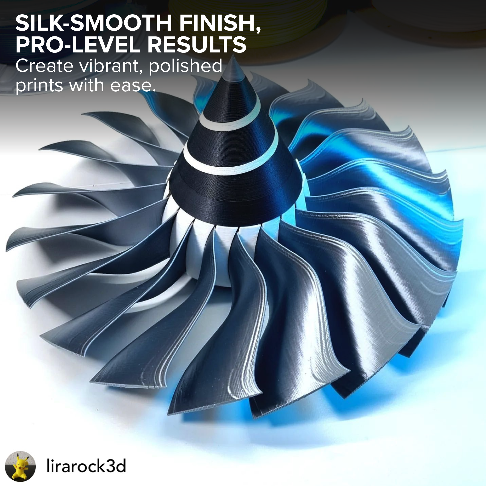 Panchroma™ Silk PLA (Formerly PolyLite™ Silk)