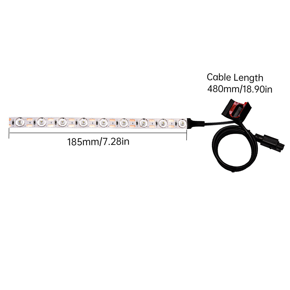 BIQU Panda Lux LED Upgrade Kit Illuminate the Print Area – Automatic Induction Lighting with Online Switch Control for Bambu Lab A1/A1 mini 3D Printers