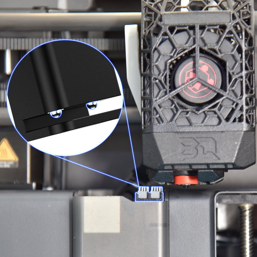 BIQU Purging Reliability Improvement Upgrades Multi Material Printing Enhancement Kit for Bambu Lab P1/X1 3D Printers