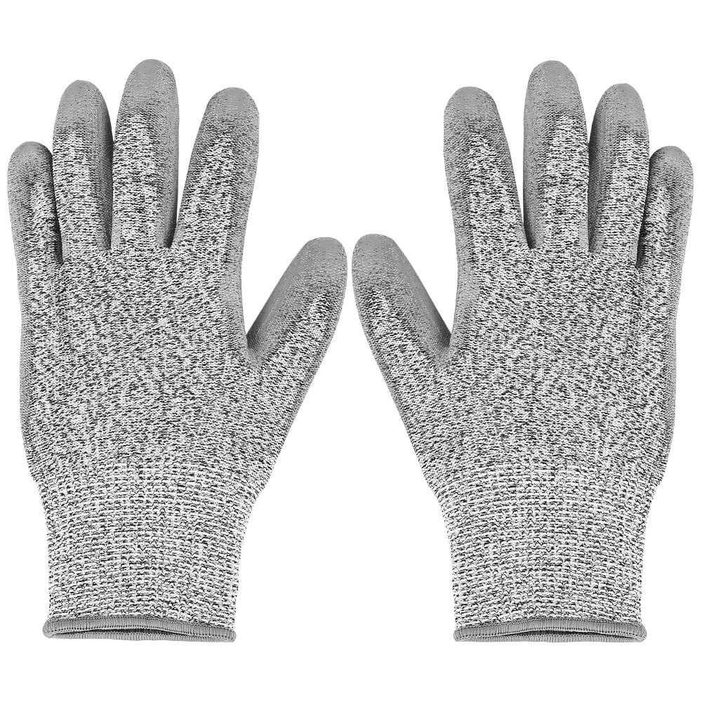 Hanboost Anti-Cut Protective Gloves for DIY, Gardening, Woodworking Glass Cutting