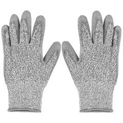Hanboost Anti-Cut Protective Gloves for DIY, Gardening, Woodworking Glass Cutting