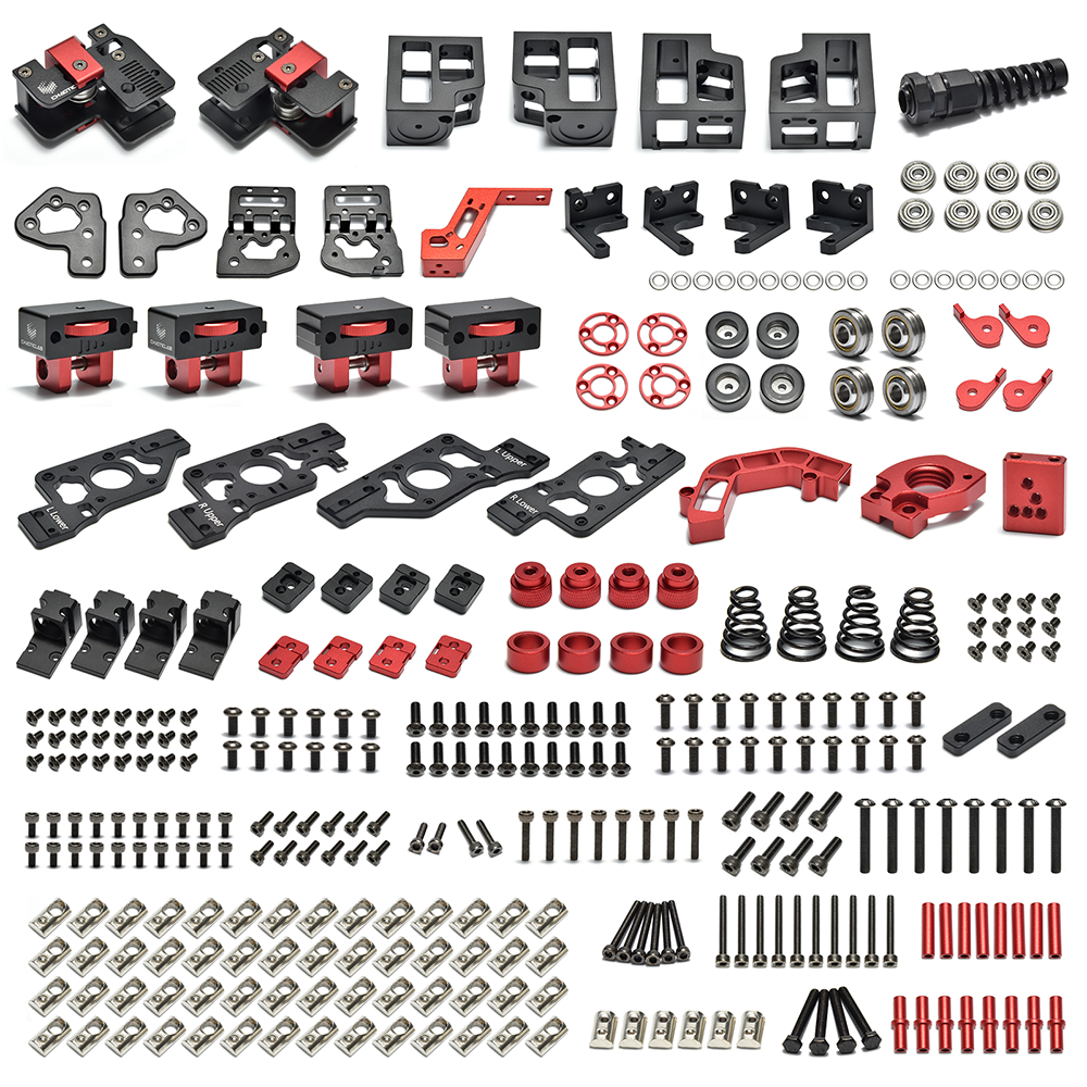 Voron 2.4 CNC Parts Kit V2.0 - DIY Kits 8 Kits Electronics Cable Fastener Heated Bed Motion Panels Frame CNC