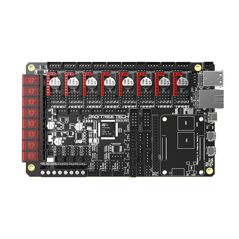 BIGTREETECH Manta M4P/M8P/M5P Control Board running Klipper with CB1/CB2/CM4