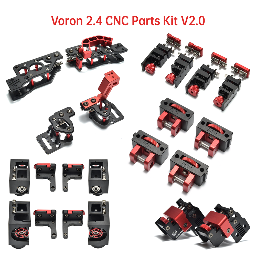 Voron 2.4 CNC Parts Kit V2.0 - DIY Kits 8 Kits Electronics Cable Fastener Heated Bed Motion Panels Frame CNC
