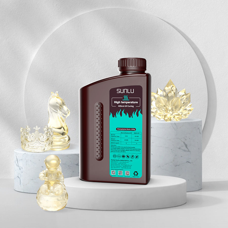 [MOQ: 6 Bottles] High Toughness Resin and High Temperature Resin 1000G