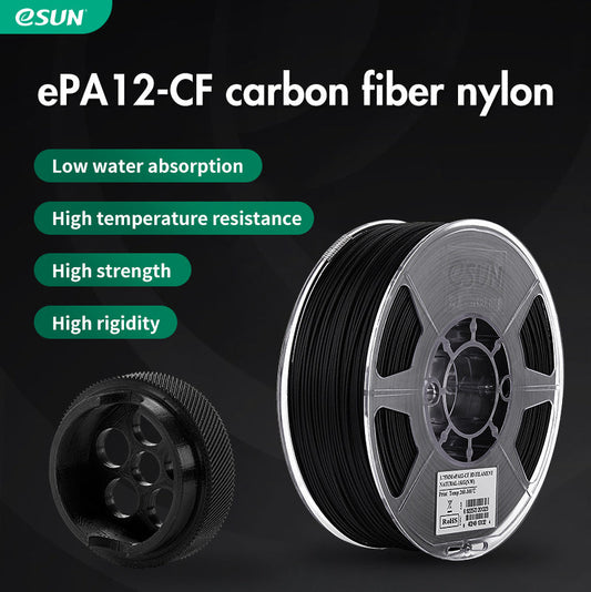 eSUN ePA12-CF 1.75mm 3D Filament 1KG