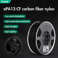 eSUN ePA12-CF 1.75mm 3D Filament 1KG