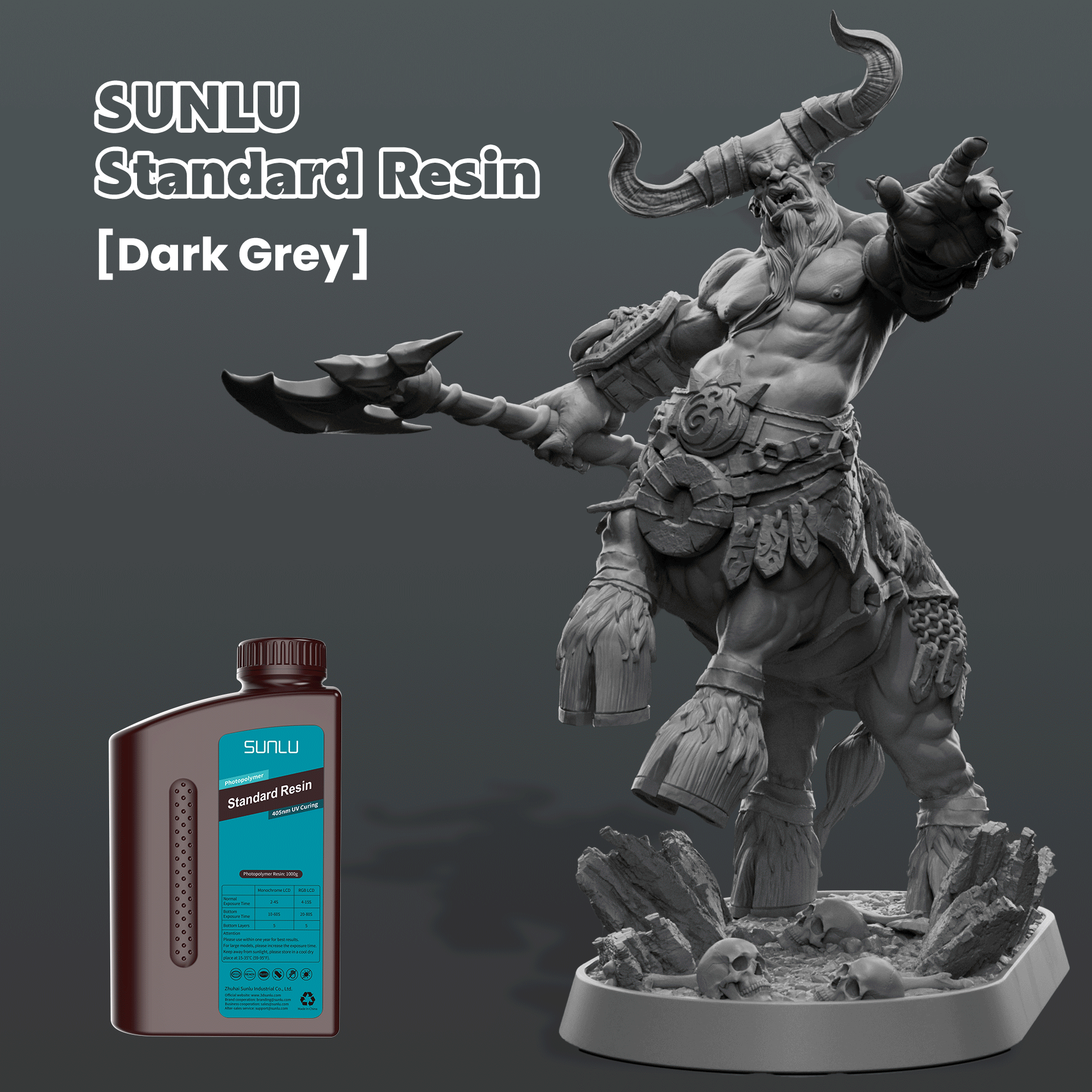 [Get 3 for the Price of 2] 2000g Standard Resin, Water-Wash Standard Resin, ABS Like Resin and High-tough Resin