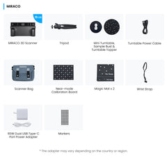 Revopoint MIRACO: Standalone 3D Scanner for Small to Large Objects Scanner