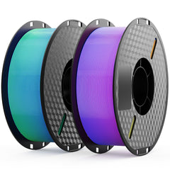 Twotrees Rainbow Silk PLA Filament （1KG per roll, 1.75mm diameter）