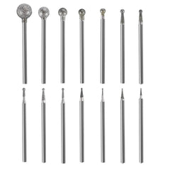 Hanboost 14pc Ball Shape Carving Set for Rotary Tool